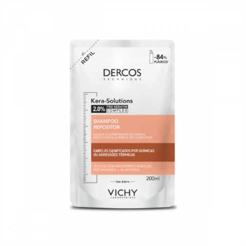 Vichy Dercos Refil Shampoo Kera Solutions 200ml