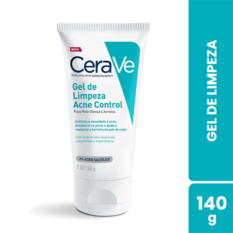 CeraVe Acne Control Gel De Limpeza 140g