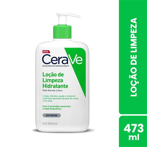 CeraVe Loção De Limpeza Hidratante Com 473ml