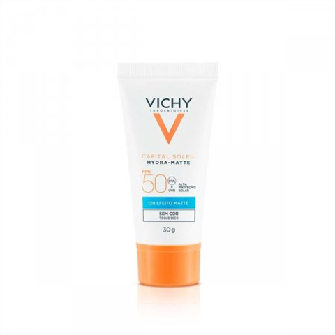 Vichy Protetor Solar Facial Capital Soleil Hydra-Matte FPS50 30ml
