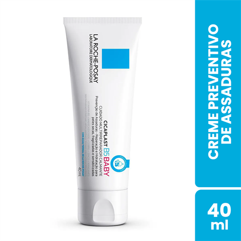 La Roche-Posay Cicaplast B5 Baby - Creme Multirreparador Calmante e Preventivo de Assaduras 40g