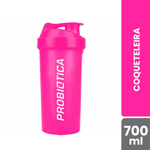 Coqueteleira Probiótica Rosa Com 700ml