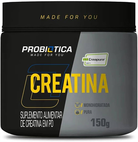 Creatina Creapure Probiótica Pote 150G V02