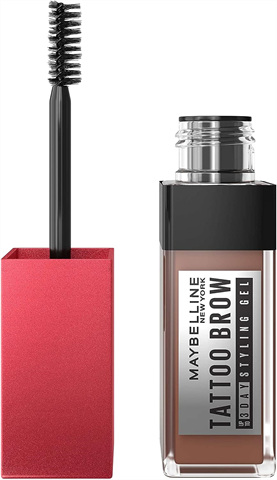 Gel De Sobrancelha Maybelline New York Tattoo Brow 3 days Styling Gel Warm Brown 5ml