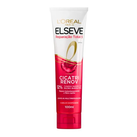 Leave-in de Tratamento L'Oréal Paris Elseve Cicatri Renov, 100ml