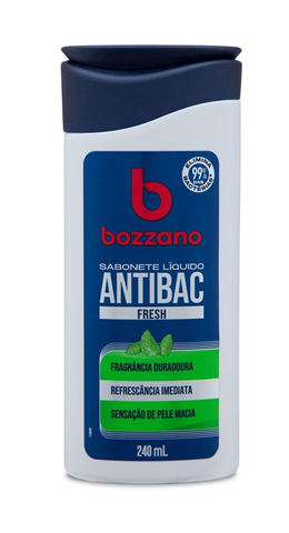 Sabonete Líquido Bozzano Fresh 240ml