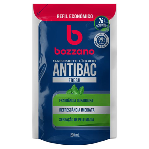 Sabonete Líquido Bozzano Fresh Refil 200ml