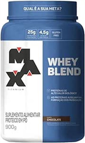 Whey Max Titanium Blend Chocolate Refil 900g