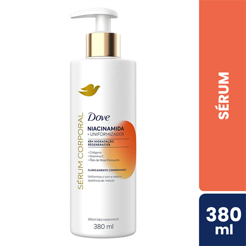 Sérum Corporal Dove Niacinamida + Uniformizador Com 380ml
