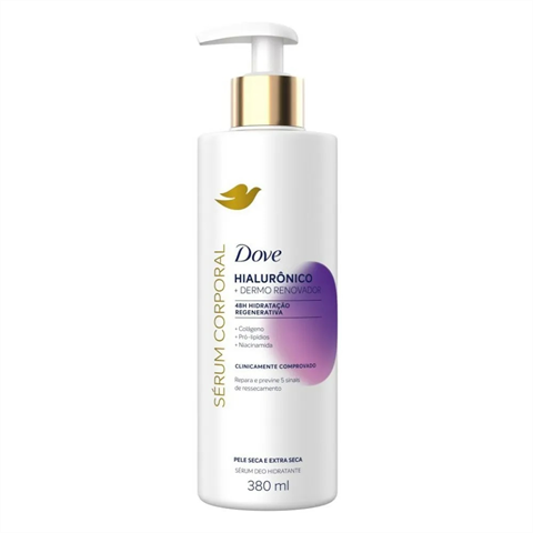Sérum Corporal Dove Hialurônico + Dermo Renovador Com 380ml