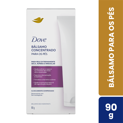 Bálsamo Concentrado Dove Para Os Pés Com 90g