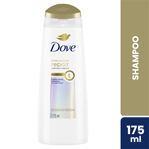 Shampoo Dove Bond Intense Repair + Petídeo Complex Com 175ml