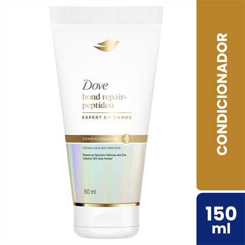 Condicionador Dove Bond Repair+Peptídeo Com 150ml