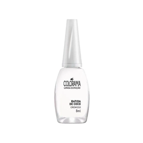 Esmalte Longa Duração Cremoso Nu Batida de Coco Colorama 8ml