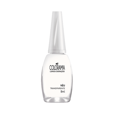 Esmalte Longa Duração Transparente Nu Véu Colorama 8ml
