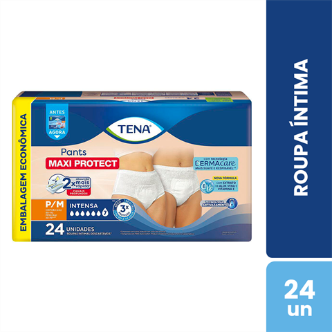 Roupa Íntima Tena Pants Maxi Protect G/EG Leve 32 Pague 30 Unidades
