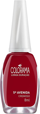 Esmalte Longa Duração Cremoso Nu 5° Avenida Colorama 8ml