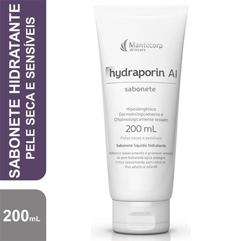 Sabonete Líquido Mantecorp Skincare Hydraporin Ai Com 200ml