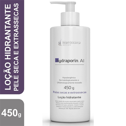 Hidratante Corporal Mantecorp Skincare Hydraporin Ai Com 450g