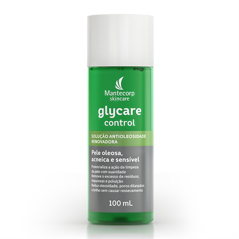 Solução Antioleosidade Renovadora Mantecorp Skincare Glycare Control Com 100ml