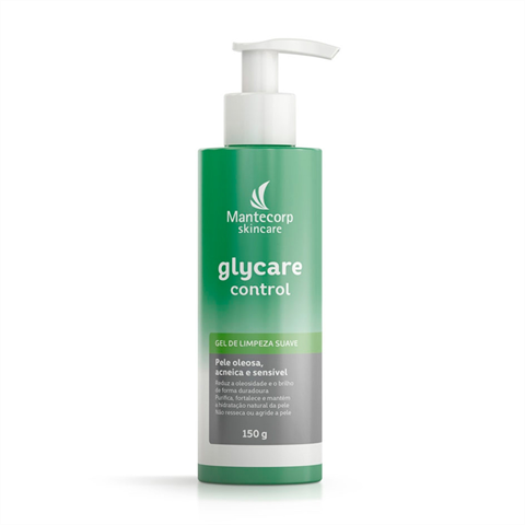 Gel De Limpeza Suave Mantecorp Skincare Glycare Control Com 150g