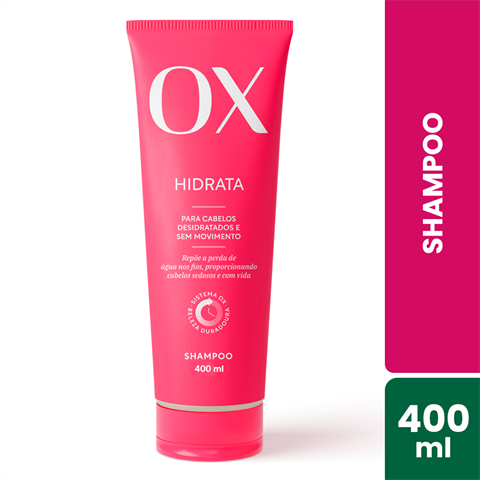 Shampoo OX Hidrata Com 400ml