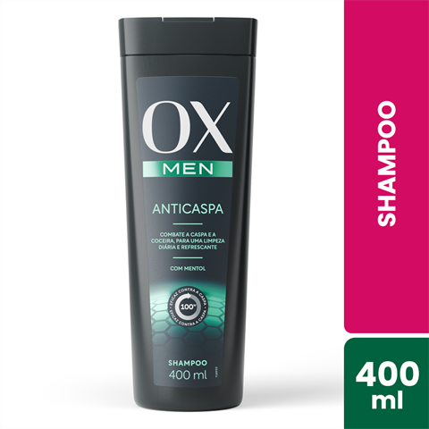 Shampoo OX Men Anticaspa 400ml