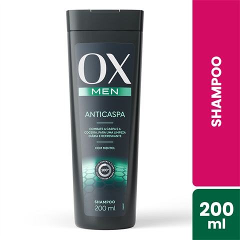 Shampoo OX Men Anticaspa 200ml