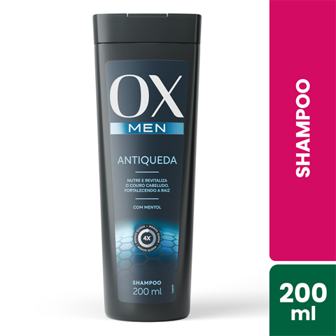 Shampoo OX Men Antiqueda 200ml