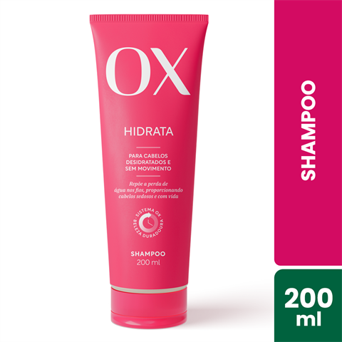 Shampoo OX Hidrata Com 200ml