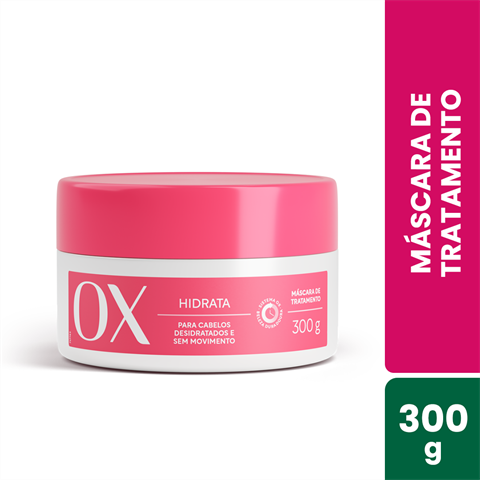 Máscara De Tratamento Ox Hidrata Com 300g