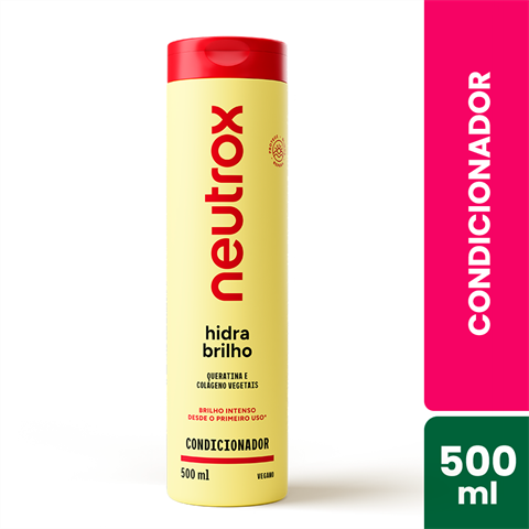 Condicionador Neutrox Hidra Brilho Com 500ml