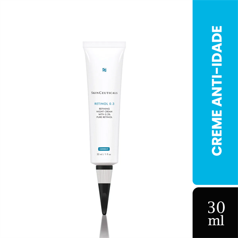 Creme Anti-Idade Noturno SkinCeuticals Retinol 0.3 Com 30ml