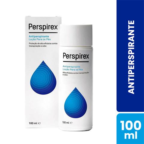 Loção Para Os Pés Perspirex Antiperspirante Com 100ml