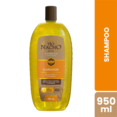 Shampoo Antiqueda Tio Nacho Clareador Com 950ml