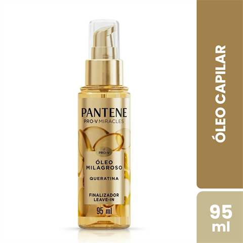 Óleo Capilar Pro-V Miracles Pantene Óleo Milagroso Queratina Com 95ml
