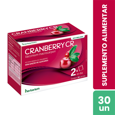 Suplemento Alimentar Cranberry Cr 125mg Com 30 Sachês