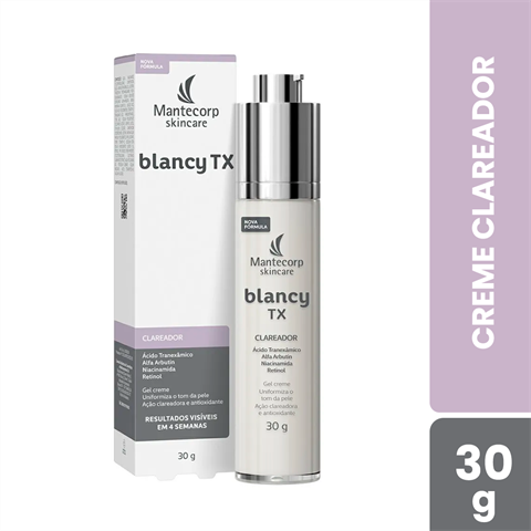 Creme Clareador Facial Mantecorp Skincare Blancy TX Com 30g