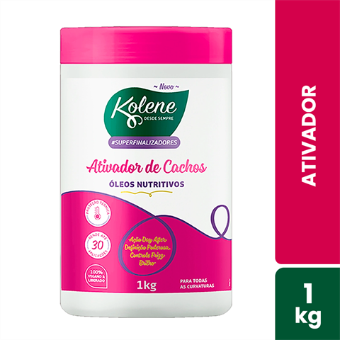 Ativador De Cachos Kolene Superfinalizadores Com 1kg