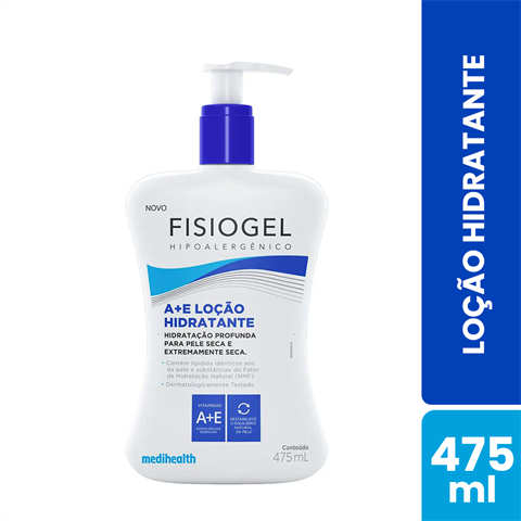 Loção Hidratante Fisiogel A+E Com 475ml