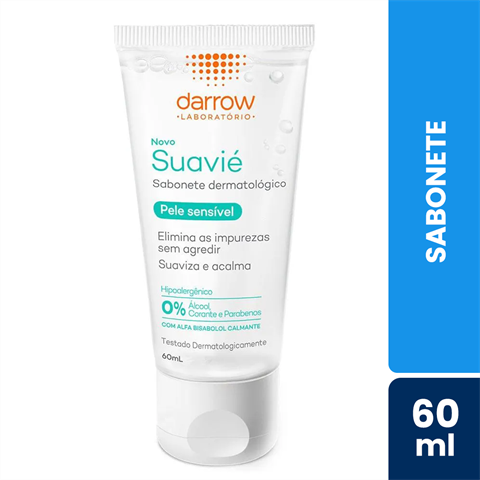 Sabonete Líquido Dermatológico Suavié Pele Sensível Com 60ml