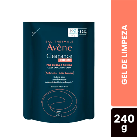 Gel De Limpeza Profunda Avène Cleanance Intense Refil Com 240g