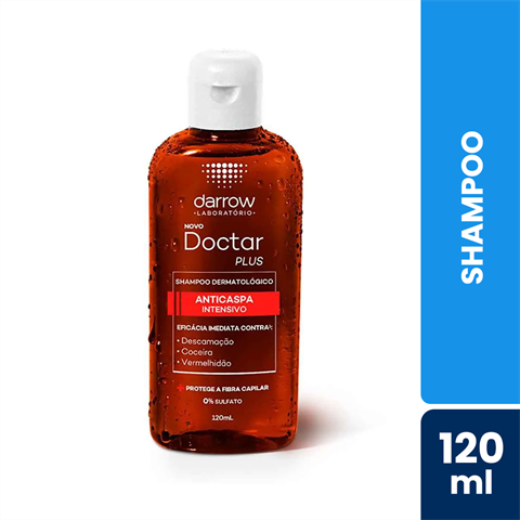 Shampoo Dermatológico Doctar Plus Anticaspa Intensivo Com 120ml