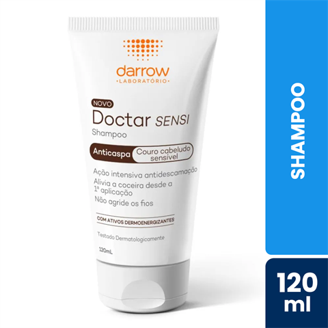 Shampoo Dermatológico Doctar Salic Anticaspa Com 120ml