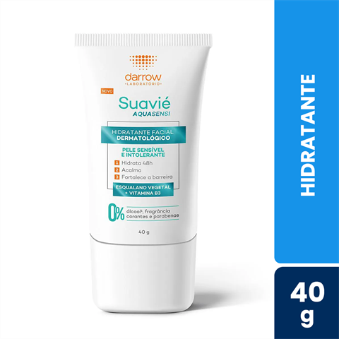 Gel Hidratante Facial Suavié Aquasensi Pele Sensível E Intolerante Com 40g