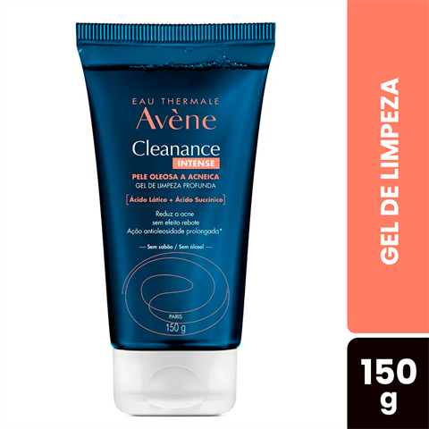 Gel De Limpeza Profunda Avène Cleanance Intense Com 150g