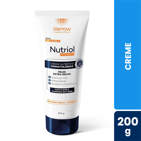 Creme Corporal Nutriol Intensivo Hidratante Nutritivo Com 200g