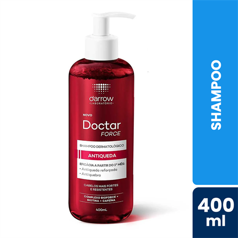 Shampoo Dermatológico Doctar Force Antiqueda Com 400ml