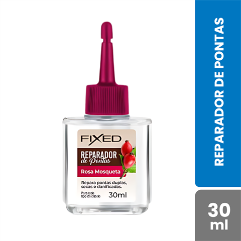 Reparador De Pontas Fixed Rosa Mosqueta Com 30ml