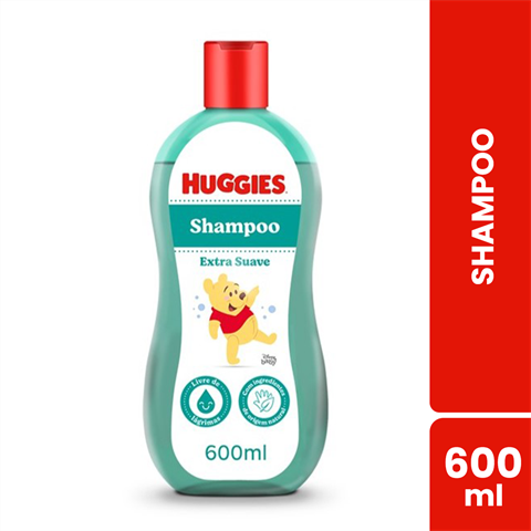 Shampoo Infantil Huggies Extra Suave Com 600ml